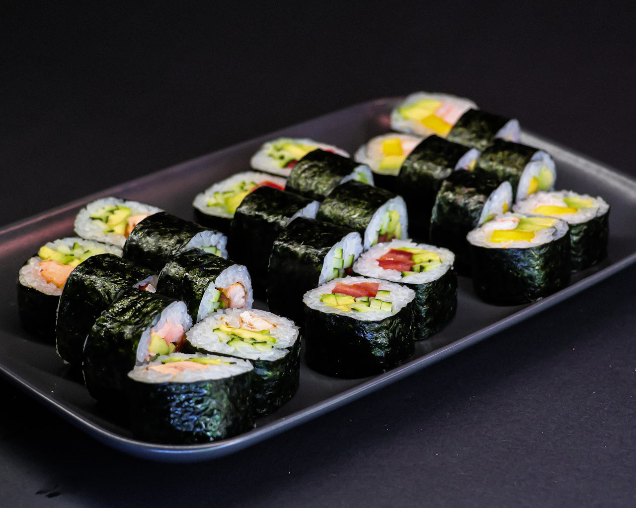 Futomaki Sushi Platte